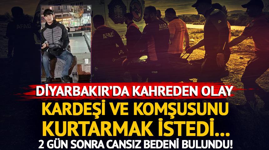 Kardeşi ve komşusunu kurtarmak isterken canından oldu!