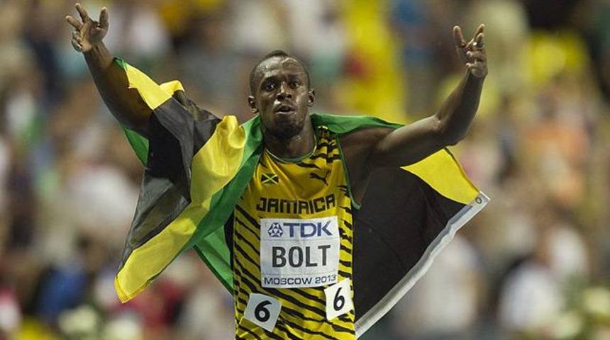 Usain Bolt bildiğimiz gibi!