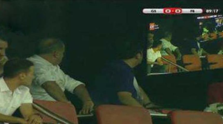 Terim'in &ccedil;ok konuşulan g&ouml;r&uuml;nt&uuml;s&uuml;!