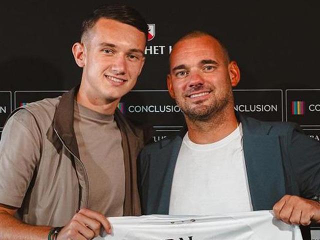 Wesley Sneijder'in oğlu Jessey transfer oldu!