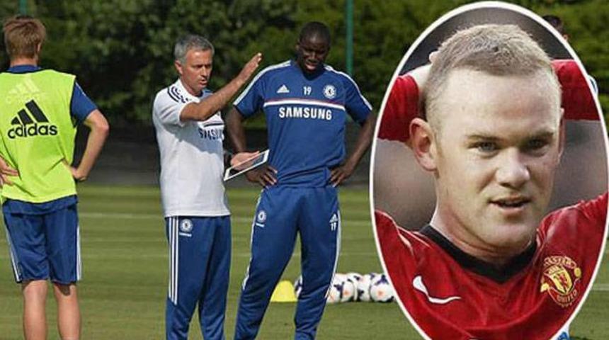 Mourinho Rooney'den vazge&ccedil;miyor!