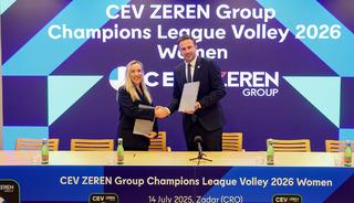 Zeren Group, Kadınlar Şampiyonlar Ligi’nde CEV’in isim ortağı oldu!