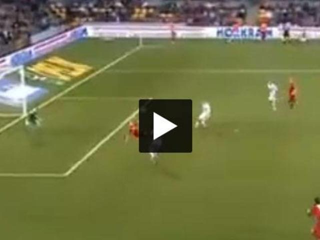 Danimarka'da akıl almaz rövaşata golü!