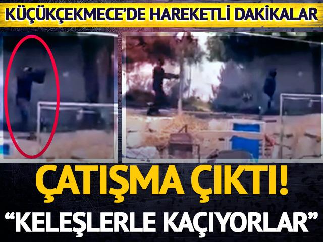 Son dakika! Küçükçekmece'de silahlı saldırı... 2 kişi yaralandı