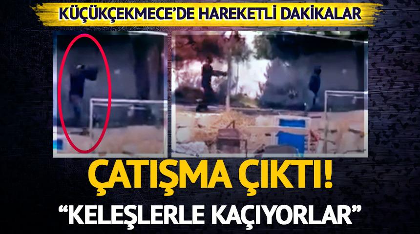 Küçükçekmece'de silahlı saldırı... 2 kişi yaralandı