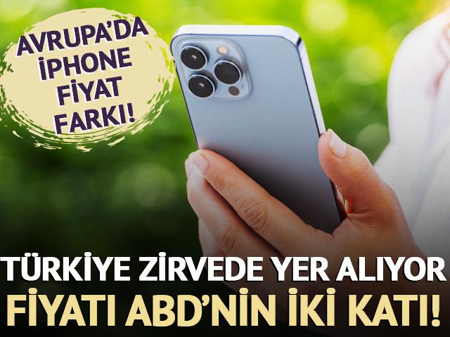 Avrupa'da iPhone fiyat farkı: Türkiye zirvede yer alıyor!