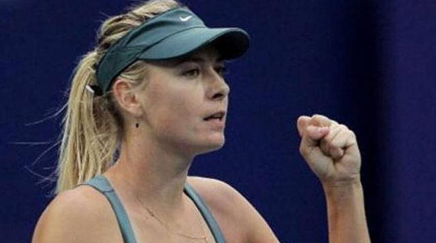 Sharapova ABD A&ccedil;ık'ta yok!