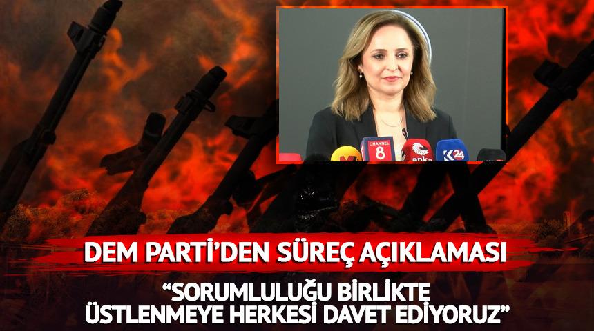 DEM Parti'den süreç açıklaması