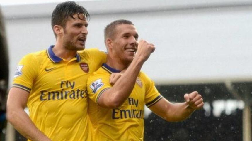 Arsenal'i Podolski taşıdı!