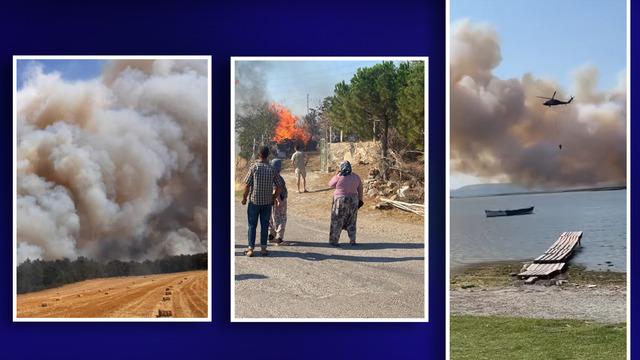 Birçok ilde orman yangınları! Tekidarğ'da alevler yerleşim yerlerine sıçradı, tahliyeler başladı! Edirne, Çanakkale, Sakarya, Konya, Manisa...