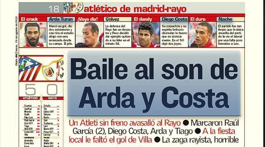 İspanya'da g&uuml;ndem Arda!