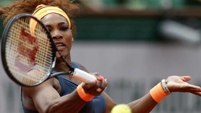 Serena Williams çok rahat!
