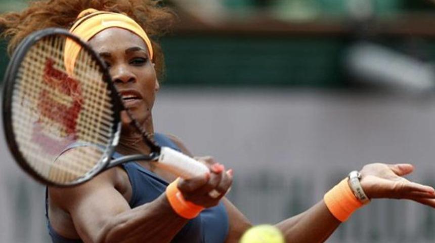 Serena Williams &ccedil;ok rahat!