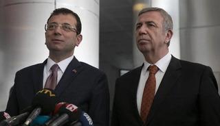 İmamoğlu'ndan Mansur Yavaş'ın ziyareti sonrası paylaşım