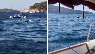 Heybeliada'da motoryatın çarptığı tekne battı: 7 kişi kurtarıldı
