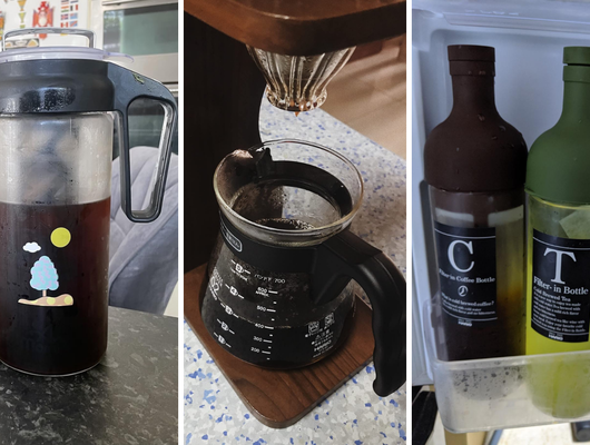 Evde Cold Brew hazırlamanıza yardımcı olacak ürünler