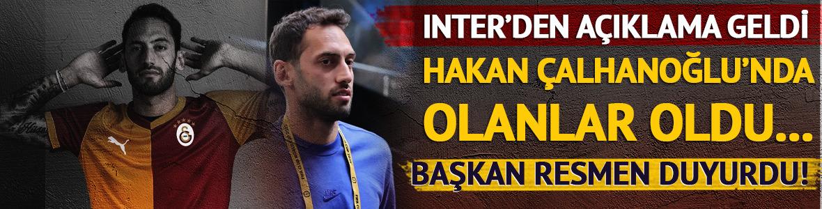 Hakan Çalhanoğlu'nda olanlar oldu! Inter'den açıklama geldi... Başkan resmen açıkladı!