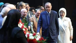 Cumhurbaşkanı Erdoğan, En Uzun Gece destanının ilk temsilini izledi