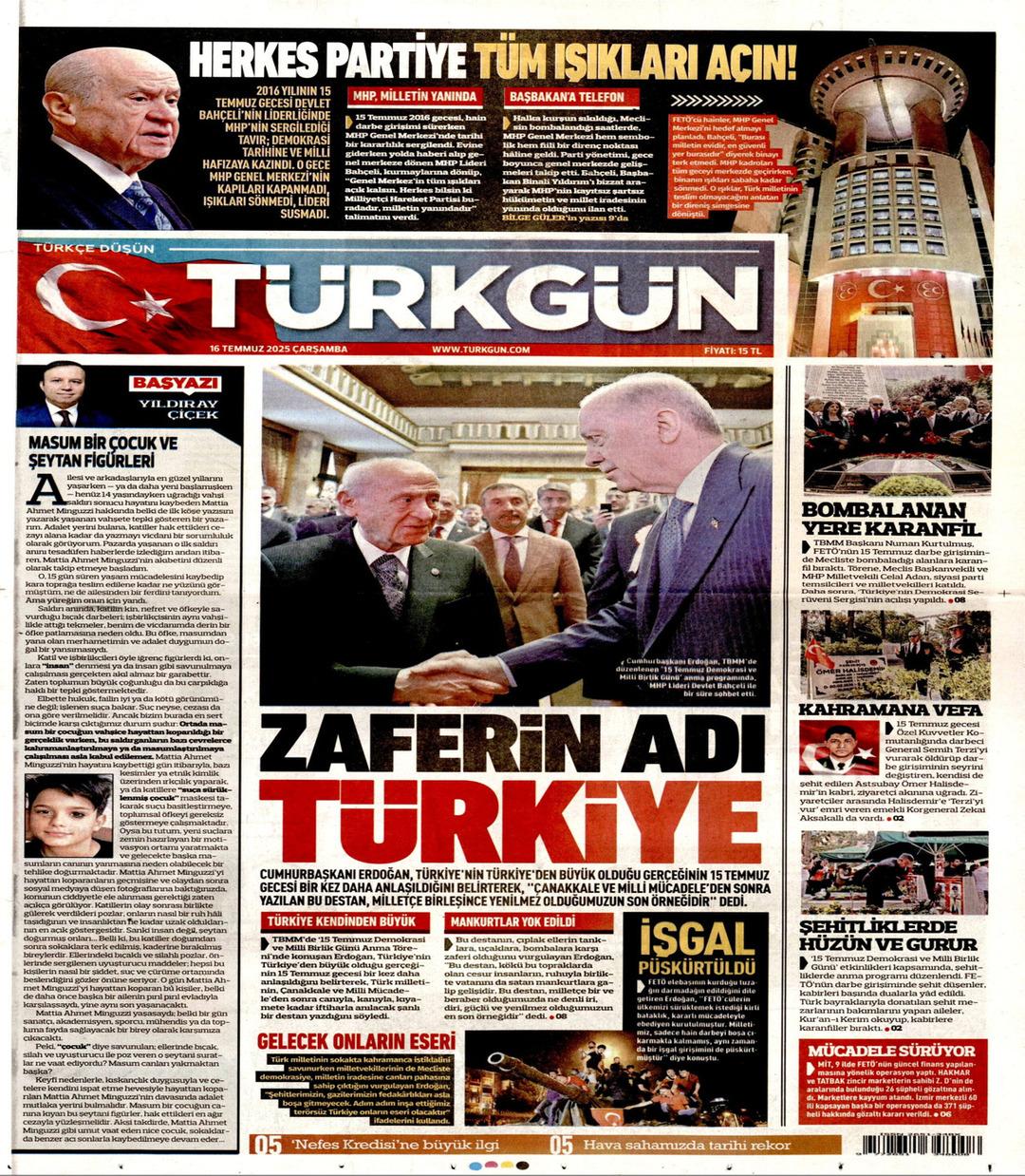 Türkgün Gazetesi