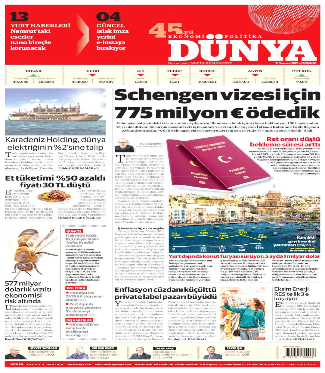 Dünya Gazetesi