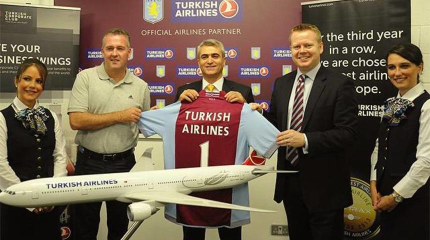 THY, Aston Villa'ya da sponsor oldu