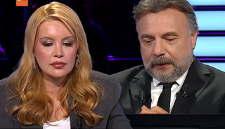  2 bin TL'lik ilk soruda joker kullandı! Ünlü futbolcunun eşi çıktı