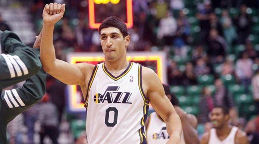 Enes Kanter'dan 'double double'