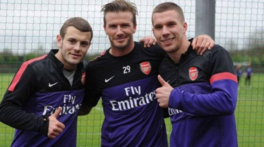Beckham Arsenal'de!