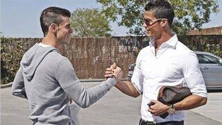 Gareth Bale ve Cristiano Ronaldo bir arada..