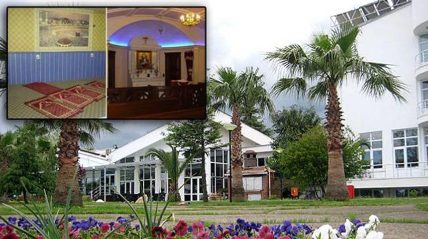 Trabzonspor tesislerine mescit ve şapel!