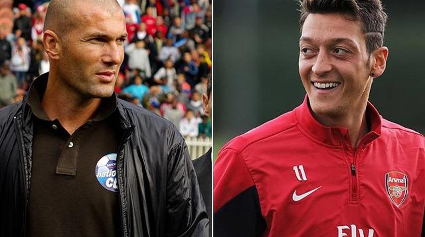 Zidane'dan Mesut &Ouml;zil'e şok s&ouml;zler!