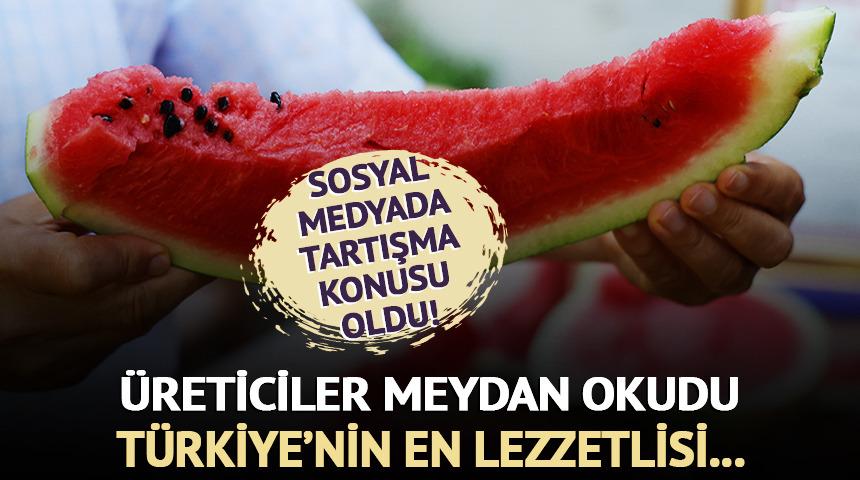  Sosyal medyadaki karpuz tartışmalarına Adana'dan cevap