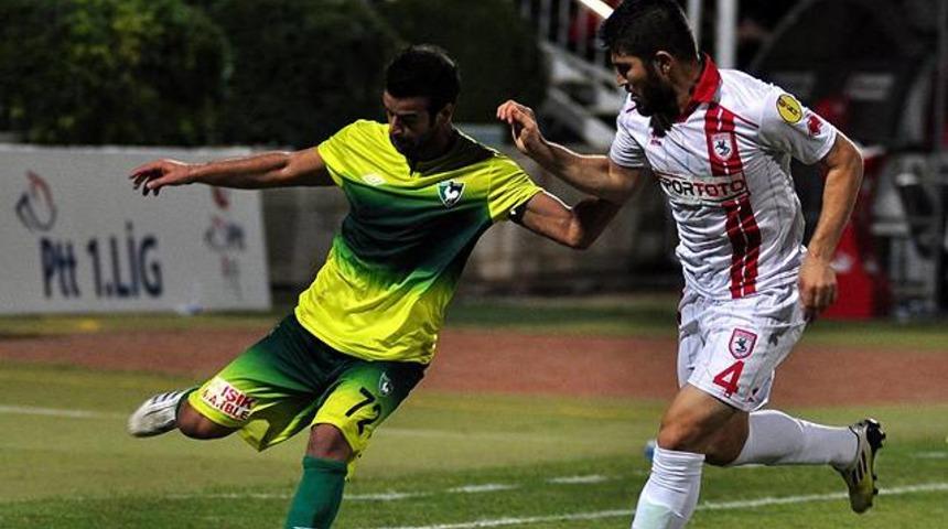 Denizlispor - Samsunspor ma&ccedil;ı tatil edildi