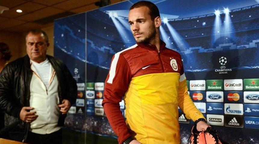 Sneijder'e g&ouml;re Galatasaray'ın şansı...