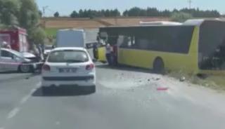 Arnavutköy'de İETT kazası: 1 kişi hayatını kaybetti