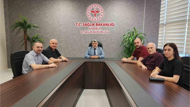 Karabük’te sağlık yöneticilerinin sözleşmeleri yenilendi