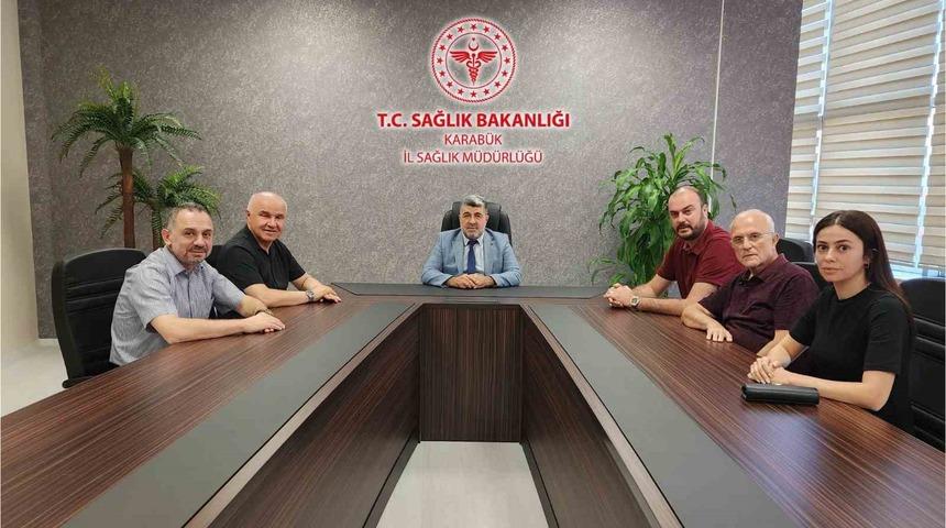 Karabük’te sağlık yöneticilerinin sözleşmeleri yenilendi