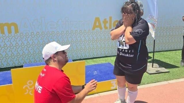 Özel sporcuların en özel günü