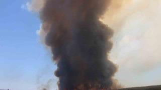 Tekirdağ’da başlayarak Çanakkale’ye ulaşan yangın yeniden alevlendi