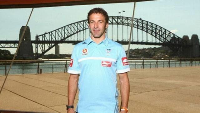 Del Piero Avustralya'da da 'kaptan'