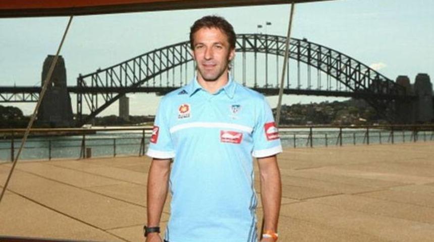 Del Piero Avustralya'da da 'kaptan'