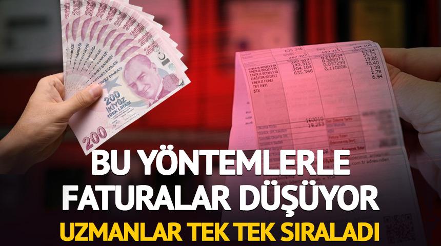 Bu yöntemlerle elektrik ve su faturası düşüyor! Uzmanlar tek tek sıraladı