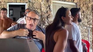 3 çocuğun gözü önünde darp edildi! Plaja karpuz sokmak istedi olanlar oldu...