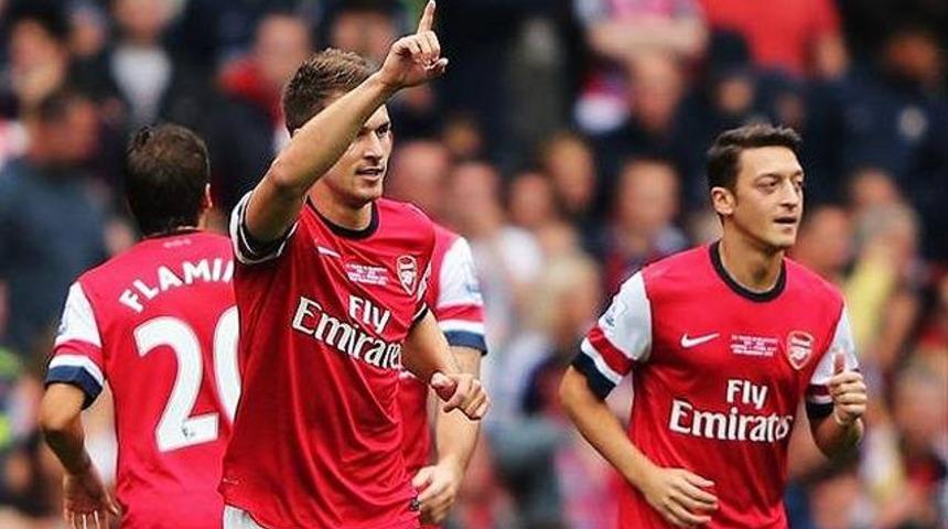 Arsenal Stoke'a acımadı