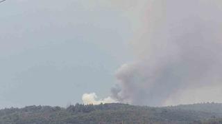 Yatağan’da yıldırım yangını