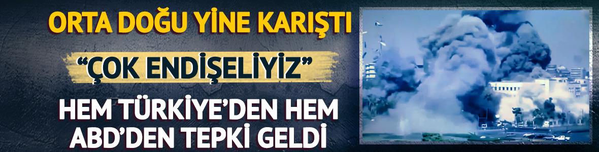 İsrail'in Suriye saldırısına ABD'den tepki: "Çok endişeliyiz"