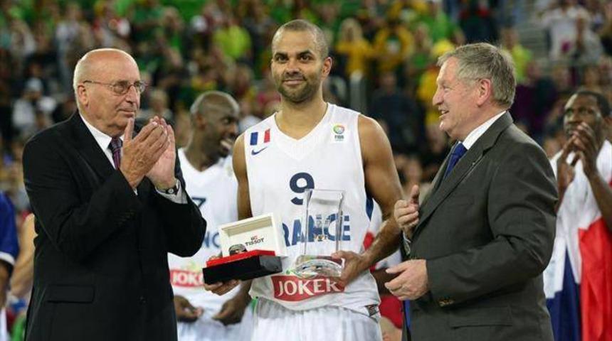 Slovenya'da en değerli oyuncu Tony Parker
