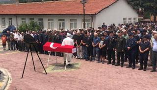 Kıbrıs gazisi son yolculuğuna uğurlandı