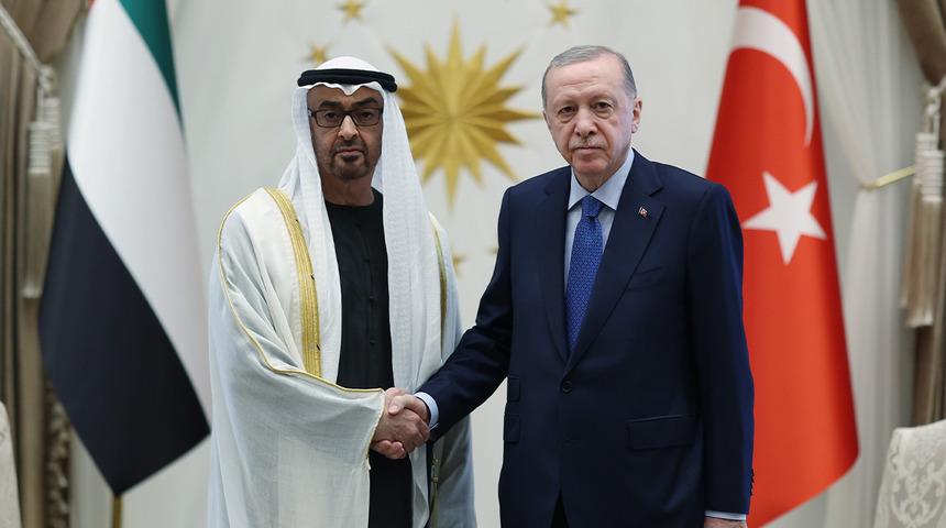 BAE ve Türkiye arasında 7 anlaşma! Cumhurbaşkanı Erdoğan "Orta vadeli hedefimiz olan 40 milyar dolar" diyerek duyurdu