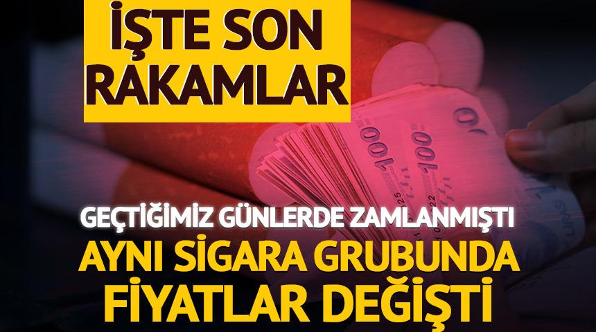 Geçtiğimiz günlerde zamlanmıştı! Aynı sigara grubunun fiyatlarında artış